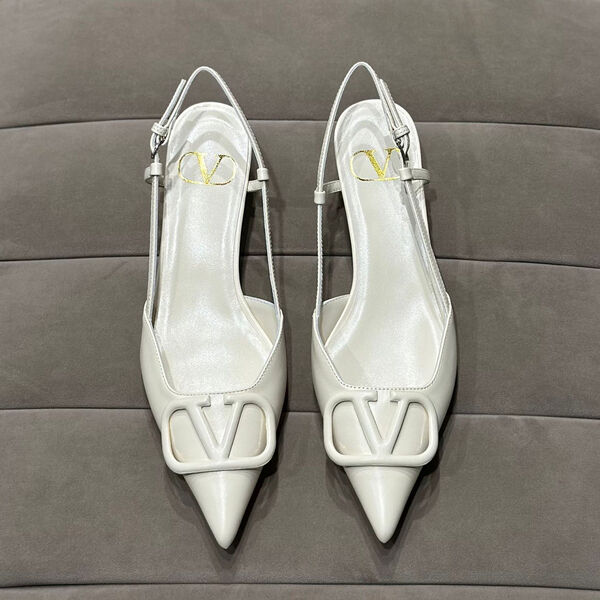 Туфли Valentino женский кожа белый 121273-3