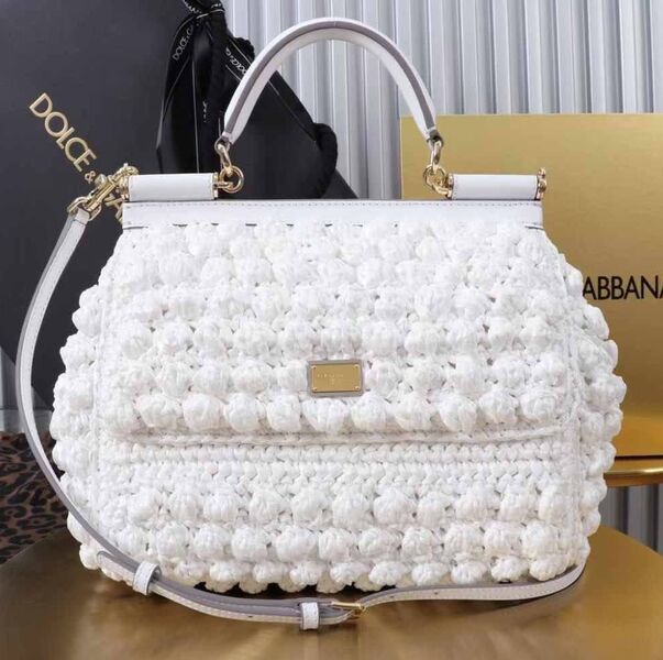 Сумка Dolce & Gabbana женский кожа белый 172347