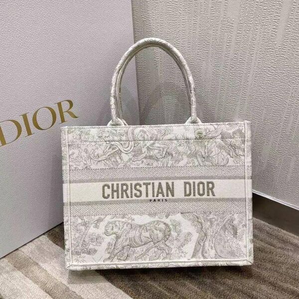 Сумка Christian Dior Book 41 женский текстиль графитовый 74159-10