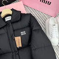 Пуховик Miu Miu женский черный 126268-2