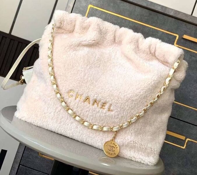 Сумка Chanel женский белый 171800