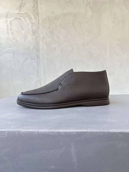 Мужские лоферы Loro Piana мужской кожа 135726-5