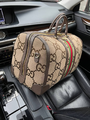 Дорожная сумка Gucci мужской кожа бежевый 96865-3