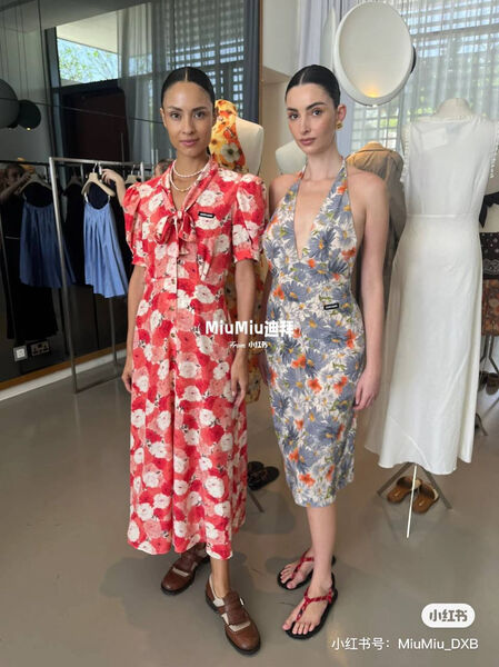 Платье Miu Miu женский бордовый 151631-7