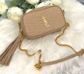 Сумка Saint Laurent женский кожа бежевый 133574-1