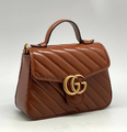 Сумка Gucci женский кожа бежевый 74935-1