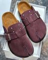 Сабо Maison Margiela женский замша красный 156513
