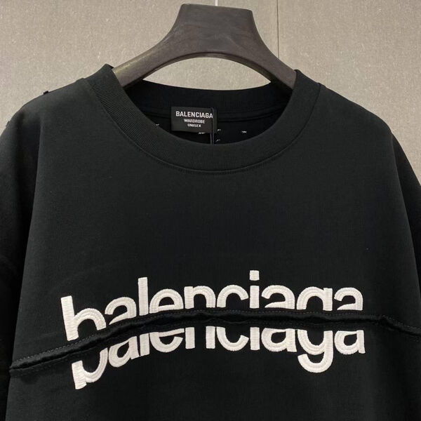 Мужская футболка Balenciaga мужской черный 173406-3