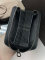 Мужской картхолдер Bottega Veneta мужской кожа черный 108698-4