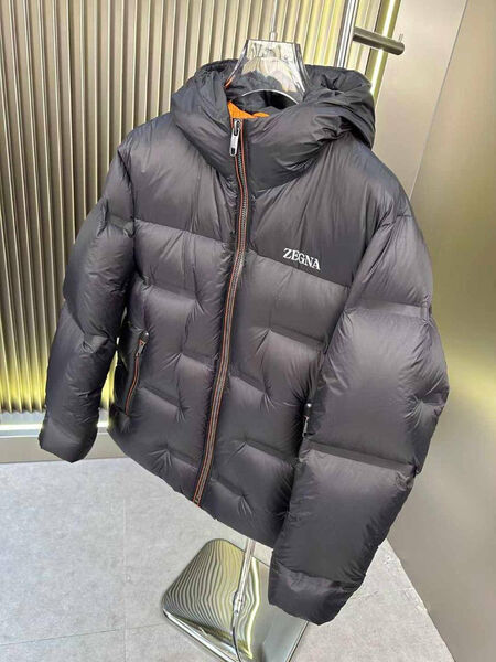 Мужской пуховик Zegna мужской черный 161521-2