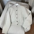 Кардиган Brunello Cucinelli женский вязаная ткань графитовый 200915-1