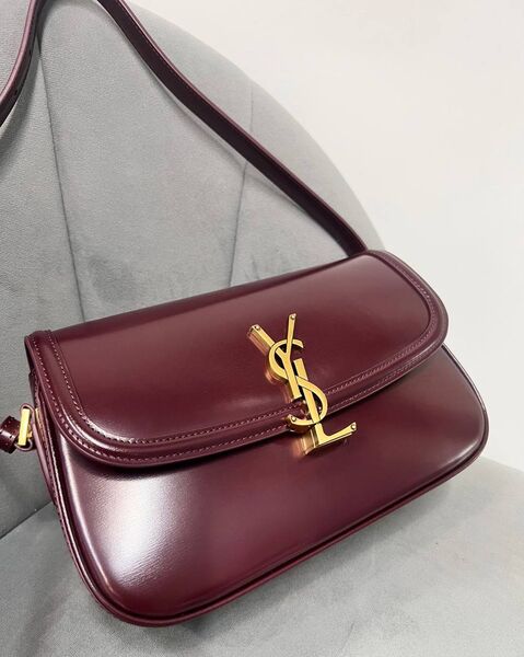Сумка Saint Laurent женский кожа swift красный 197398