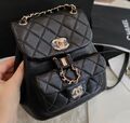Рюкзак Chanel женский кожа черный 97234-1