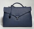 Мужской портфель Bottega Veneta мужской кожа синий 132087-1