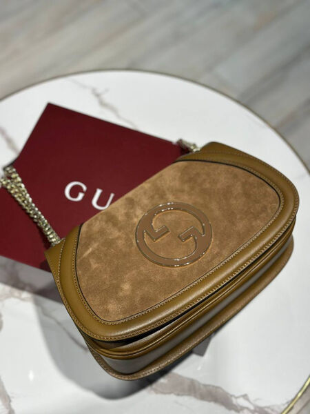 Сумка Gucci женский замша 176144-6