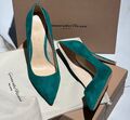 Туфли Gianvito Rossi женский замша бирюзовый 80076-1