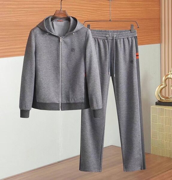 Мужской костюм Zegna мужской графитовый 196243