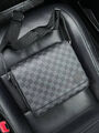 Мужская сумка мессенджер Louis Vuitton мужской кожа черный 108568-4