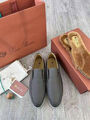 Мужские лоферы Loro Piana мужской кожа 135612-4