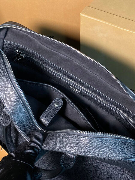 Мужской портфель Burberry мужской кожа черный 42708-5