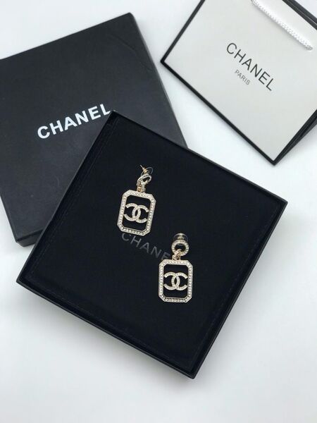 Серьги Chanel бронзовый 70546-2