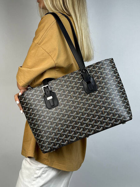 Сумка Goyard женский кожа черный 156598-2