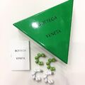 Серьги Bottega Veneta болотный 70472-3