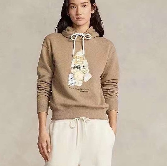 Толстовка Ralph Lauren женский бежевый 99698