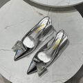 Туфли Prada женский кожа графитовый 139674-3