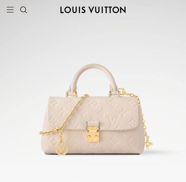 Сумка Louis Vuitton женский кожа белый 174316-3