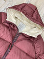 Пуховик Brunello Cucinelli женский бордовый 133249-2