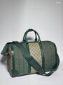 Дорожная сумка Gucci мужской канва monogram хаки 133864-3
