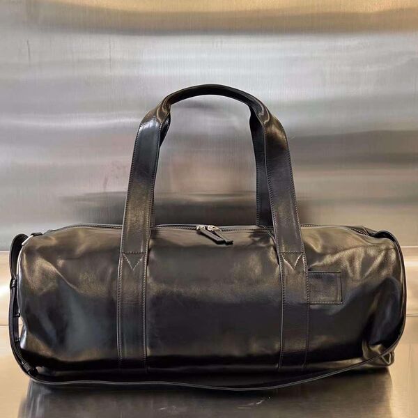 Дорожная сумка Bottega Veneta мужской кожа черный 120674-2