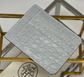 Картхолдер Hermès мужской кожа графитовый 51297-1