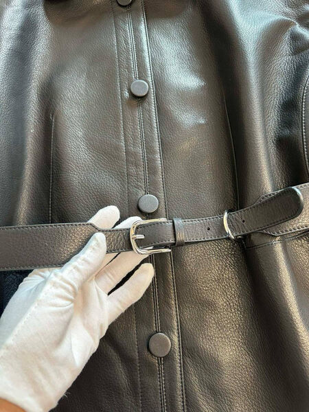 Куртка Hermès женский кожа черный 183161-9