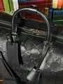 Дорожная сумка Gucci мужской кожа черный 19159-6