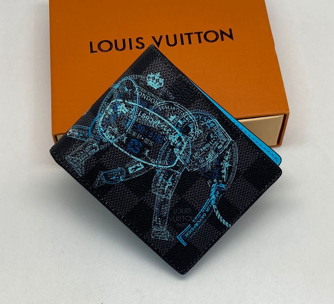 Кошелек Louis Vuitton женский канва черный 31975