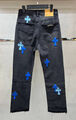 Джинсы Chrome Hearts женский джинса черный 197011-2