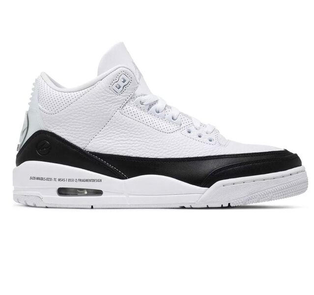 Мужские кроссовки Nike Air Jordan 3 мужской кожа белый 141043