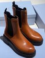 Ботинки Prada женский кожа swift 161838