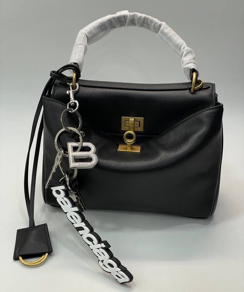 Сумка Balenciaga женский кожа черный 150386