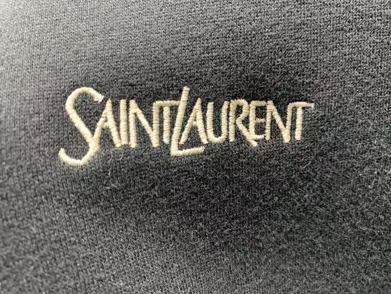 Мужское худи Saint Laurent мужской черный 171551-5
