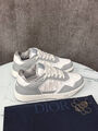 Мужские кроссовки Christian Dior мужской кожа белый 190017-4