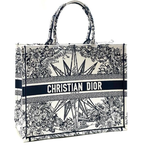 Сумка Christian Dior Book 41 женский текстиль графитовый 98063