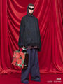 Мужской свитер Balenciaga мужской вязаная ткань графитовый 170757-6