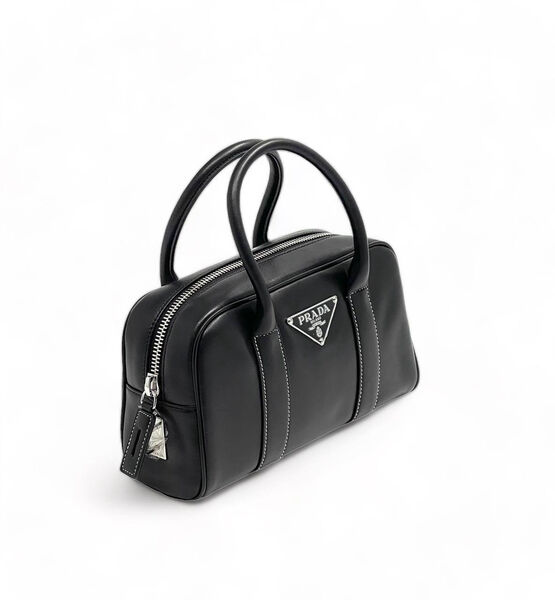 Сумка Prada женский кожа черный 130749-4