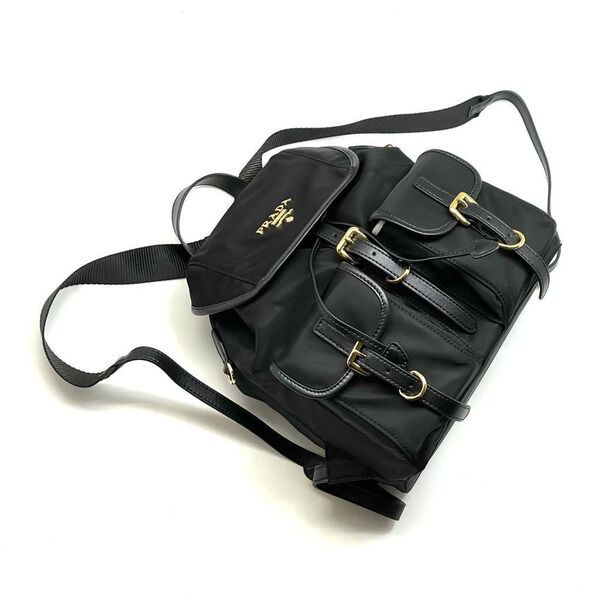 Рюкзак Prada мужской нейлон черный 65317-3