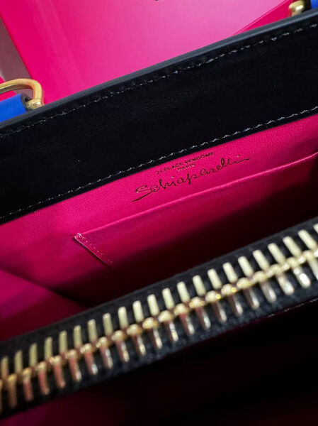Сумка Schiaparelli женский кожа синий 174281-4