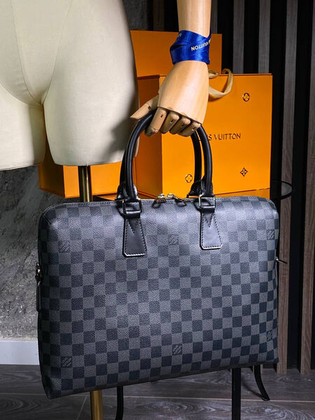 Мужской портфель Louis Vuitton мужской канва графитовый 146302-2