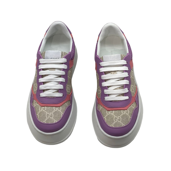 Кеды Gucci женский кожа бежевый 24921-3